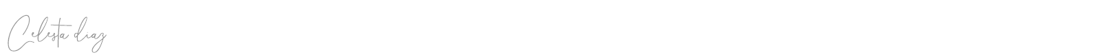 Celesta diaz font preview